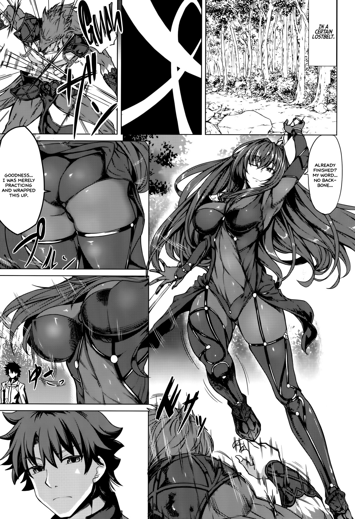 Hentai Manga Comic-Fucking Scathach To My Heart's Content-Read-2
